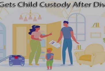 Who gets child custody after divorce?